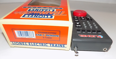 Lionel Trains Trainmaster Command Set Cab-1 Remote & Command Base Item 6-12969 A