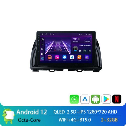 9" Android 12 Car Stereo Radio for Mazda CX5 CX-5 2012~ 17 GPS NAV Carplay DSP - Picture 1 of 6