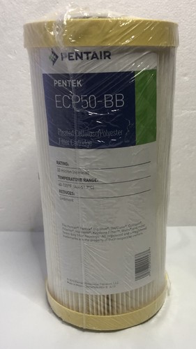 Pentair Pentek ECP50-BB Big Blue Sediment Water Filter 10" Whole House 50 Micron - Picture 3 of 6