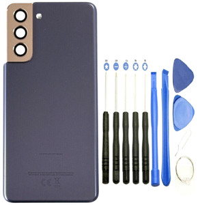 Original Samsung Galaxy S21 5G Akkudeckel Backcover SM-G991 Violet + Werkzeugset