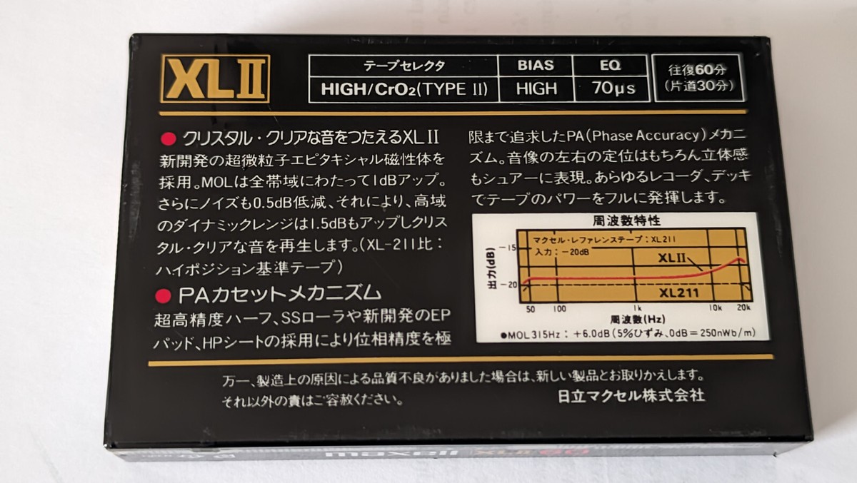 Maxell XLII ** 60 Japan 1982 Box 11psc. | eBay