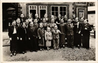 CPA AK PARIS EXPO 1937 Eine Gruppe der Bevölkerung des Königs von LILLIPUT (567992)
