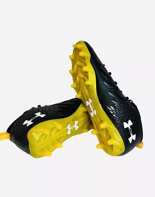 Under Armour Spotlight UA Football Cleats Black/Yellow  display picture 1