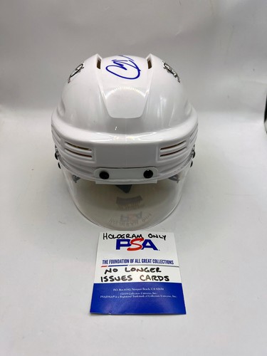 TREVOR ZEGRAS Anaheim Ducks SIGNED Autograph Hockey Mini Helmet PSA COA - Picture 3 of 3
