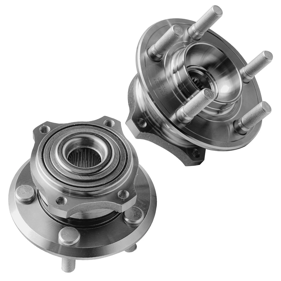 RWD Front & Rear Wheel Bearing and Hub for 2005-2009 Dodge Charger Magnum 300 - Image 4 of 4