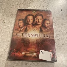 SUPERNATURAL - the Complete Final Season 15 - TV Series DVD- FACTORY SEAL W/SLIP