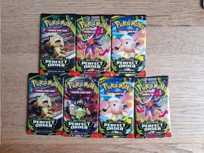 Pokémon TCG: Mega Evolution Perfect Order Booster Pack (Einzeln, diverse Artworks)