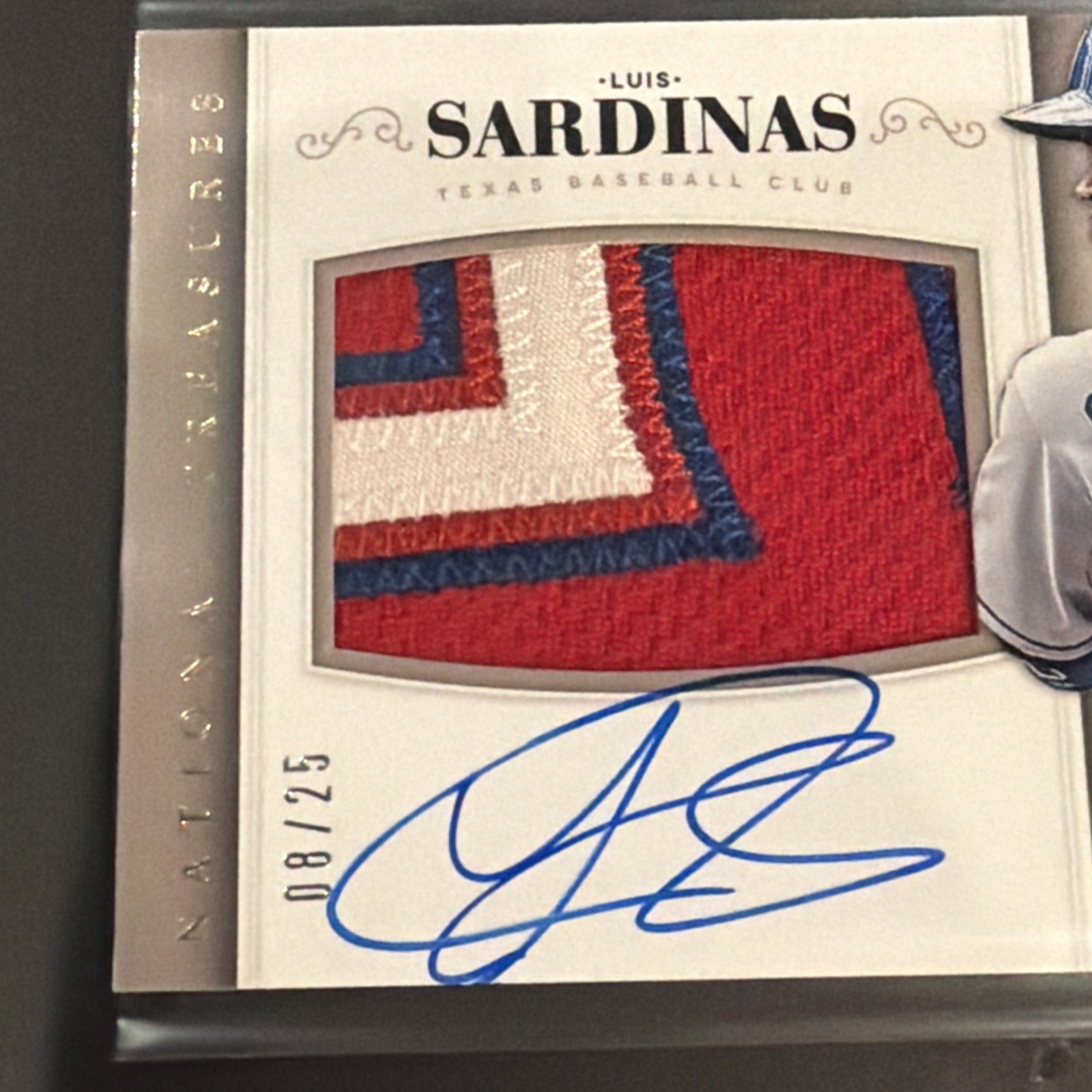 Jake McCarthy RPA 2022 National Treasures /99 Patch Auto #143 Arizona Dbacks view 2