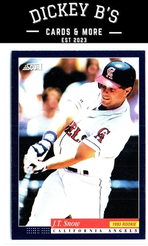 1994 Score #511 J.T. Snow California Angels - Picture 1 of 2