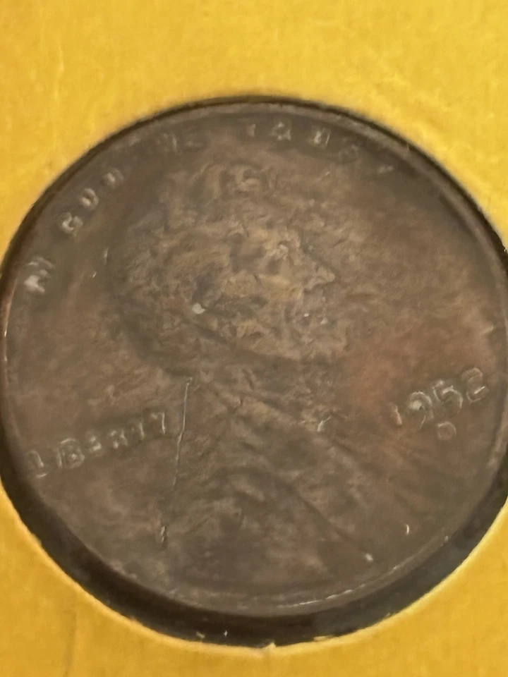 1952-D Wheat Penny Double D COIN ERROR - Image 2 of 3