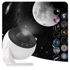 Planetarium Star Projector,Galaxy Projector for Bedroom,13 in 1 HD Realistic ...