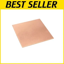Professional Quality 4 Gauge Copper Plates - 1 Sheet for Crafts & Home Repair