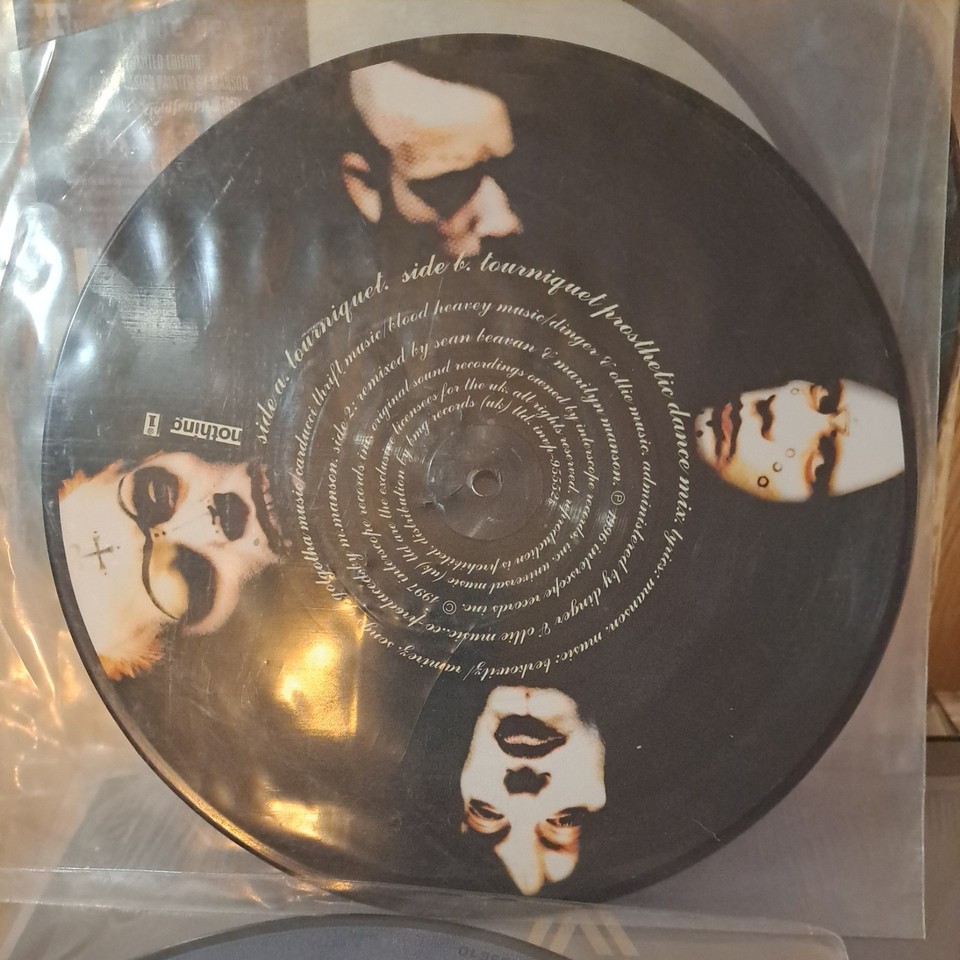 Marilyn Manson – Tourniquet Picture Disc Vinyl (Interscope / Nothing ...