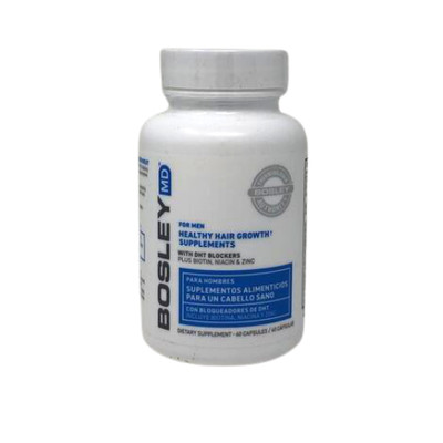 Bosley MD Healthy Hair Growth Supplements For Men - 60 Count Hair Supplement