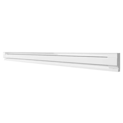 96 In. 240/208-Volt 2,000/2,500/1,875/1,500-Watt Electric Baseboard Heater in Wh
