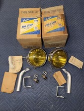 Vintage Pair Nos Guide 5-34 Fog Lamps 2002-e Chevrolet Buick Cadillac 929890
