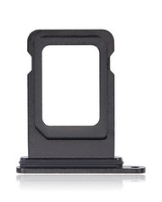Single Sim Card Tray For i Phone 14 Pro / 14 Pro Max Space Black