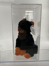 Ty Beanie Baby Fraidy The Halloween Plush Stuffed Animal Toy With Display Case