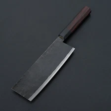 NIB Takeda Hamono NAS Stainless Aogami Super Nakiri 165mm 6.5" Large Japan Knife