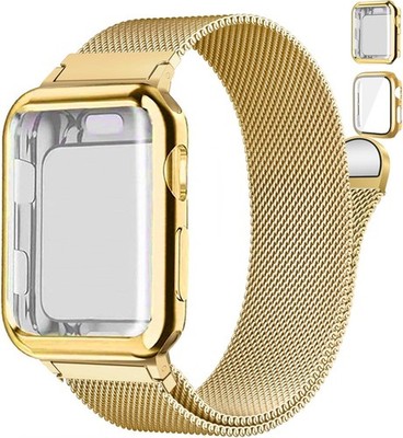 Stainless Steel Strap Compatible with Apple Watch Series 7 41mm Milanese Loop