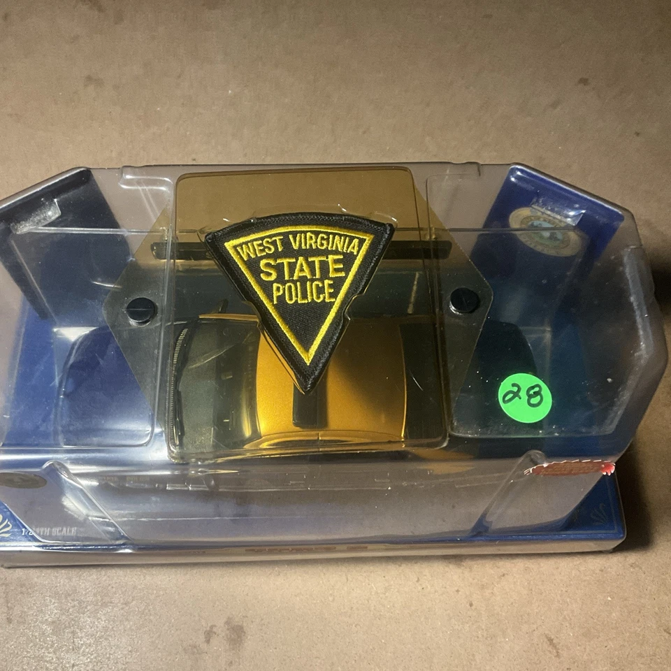Code 3 1995 Chevy Caprice West Virginia State Police Code 3 1:24 w/Patch Badge - Image 2 of 4