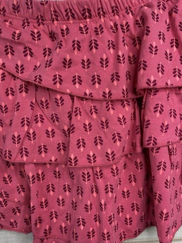 Garnet Hill Girls Skorts L 8-10 Lot of 2 Tiered Skirts over Shorts Pull On Fun - Picture 5 of 12