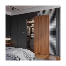 36inch Concealed Sliding Barn Door Hardware with Soft Close Mechanism, Alumin...