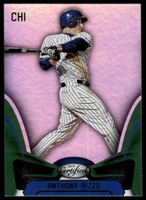 2019 Panini Chronicles #7 Anthony Rizzo Certified Green Chicago Cubs