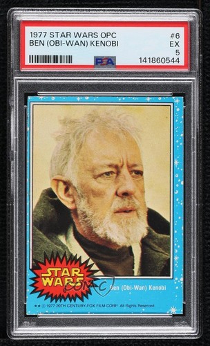 1977 OPC Star Wars #6 Ben (Obi-Wan) Kenobi