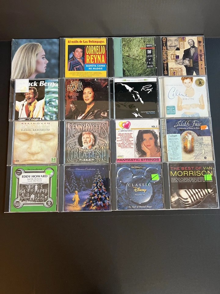 Lot Of 23 CDs Tested And Working With Jewel Case And Lyric Booklet Free Shipping Foto 2 de 4