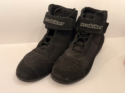 Probiker Motorcycle Boots Shoes Size US 10 Black
