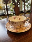 Copeland  Spode Vintage Rosebud Chintz 2-8401 Teacup & Saucer Set