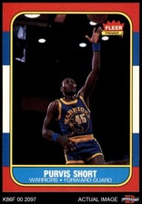 1986 Fleer #100 Purvis Short Warriors Jackson State University 8 - NM/MT