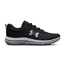Under Armour Men's Charged Assert 10 Shoes, BLACK/WHITE
