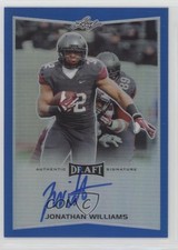 2016 Leaf Metal Draft Blue Prismatic 49/50 Jonathan Williams #BA-JW1 Auto 7l6