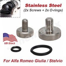 Stainless Steel Coolant Bleeder Screw For Alfa Romeo Giulia / Stelvio /2.2 JDTm