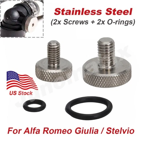 Stainless Steel Coolant Bleeder Screw For Alfa Romeo Giulia / Stelvio /2.2 JDTm