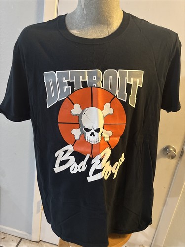 T-shirt Detroit Pistons 11 – Coupe Classique Avec Broderie – Tailles S à 2XL Pour Homme