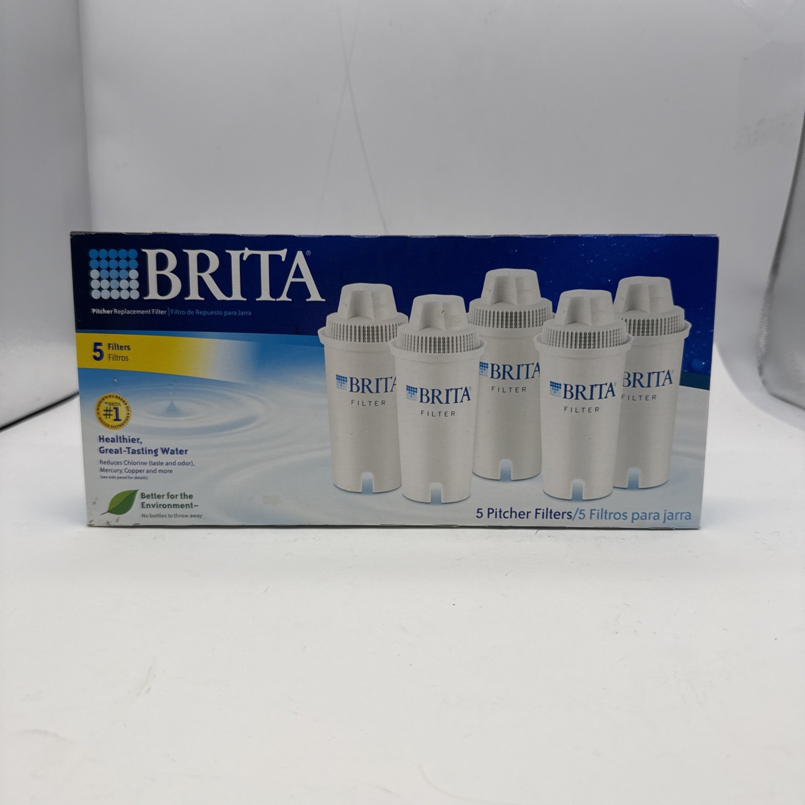 S 5 Ea, 1, White, 5 Count