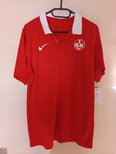1.FC Kaiserslautern Polo-Shirt, rot,  Größe M, neu mit Etikett von Nike