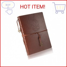 ThxMadam Leather Scrapbook Photo Album Vintage Wedding Guest Book DIY Memories B