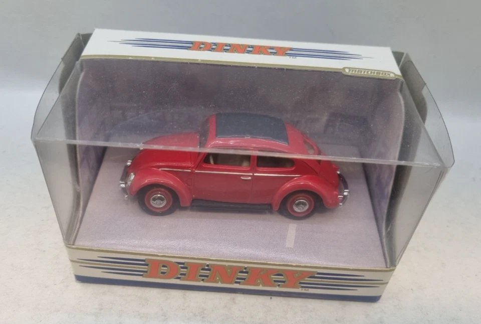1988 Matchbox Dinky  DY-6C   1951 VOLKSWAGEN  "Beetle" Red  Diecast  1:43 - Image 2 of 4