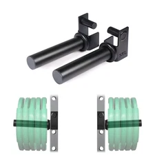 Olympic Weight Plates Holder Power Rack Attachment Weights Storage Rack, Fit ...