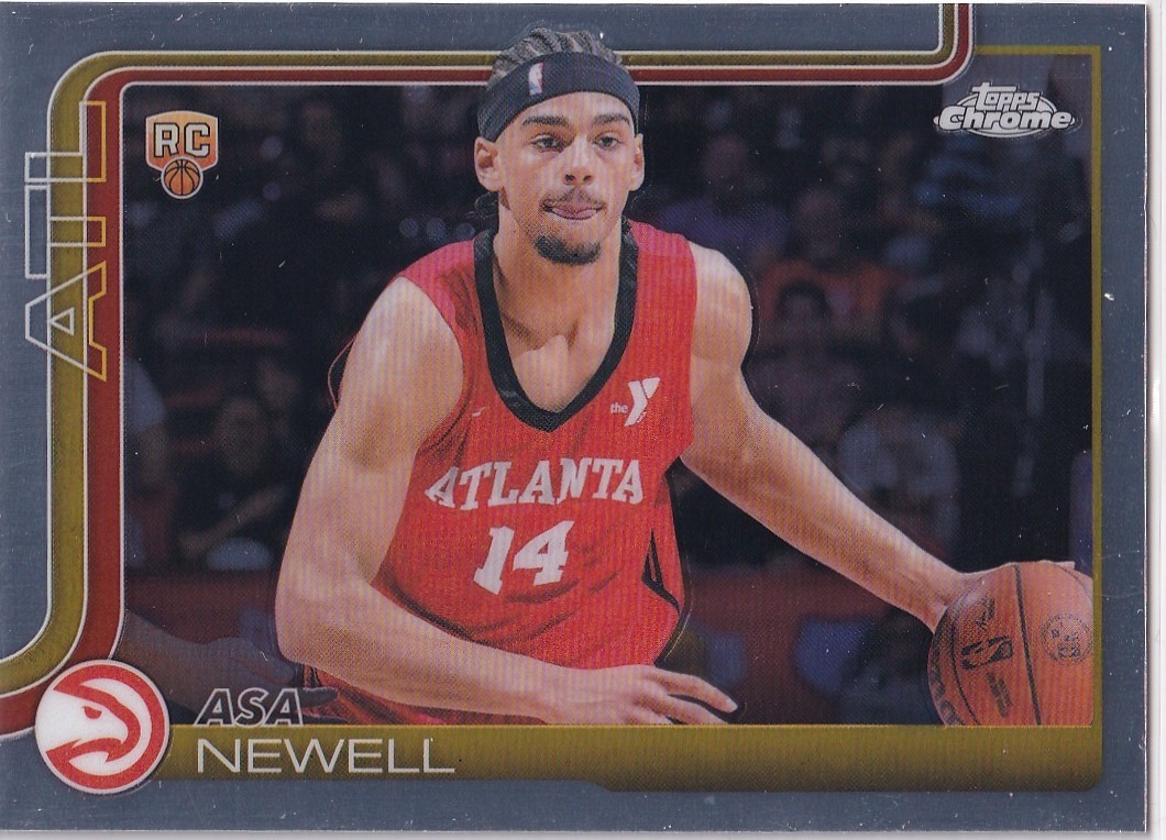 2025-26 Topps Chrome - Image Variation Asa Newell #273 (RC)