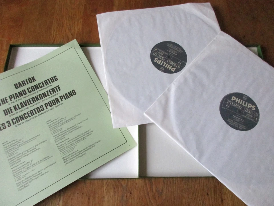 Bartok - The Piano Concs etc / Bishop etc / Davis / Philips 6768 053 Ed1 2LP NM - Image 2 of 4