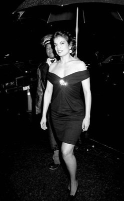 Bianca Jagger at Art Against AIDS Benefit on June 4 1987 at Sotheb- Old Photo 2