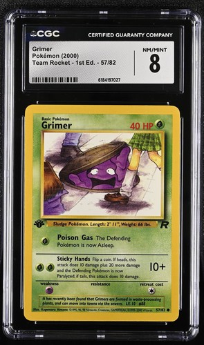 Grimer (1st Edition) graded CGC 8 for sale on eBay