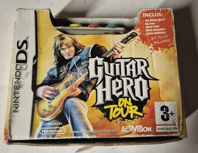 Nintendo ds guitar hero on tour pack grip cartouche boite - Photo 1/4