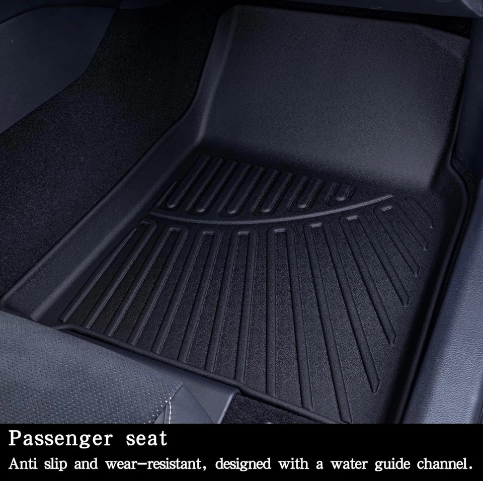 Juego completo de alfombrillas 3D para Chevrolet Suburban GMC Yukon 21-25 segunda fila canastilla Foto 3 de 4