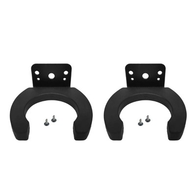 2Pcs Microphone Wall Mount Holders Microphone Hangers Home Studio Office Use